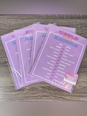 NEW Target Bullseye Playground "Would You Rather" Sleepover Games